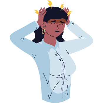woman with monkeypox virus png