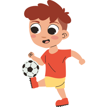children soccer player sport png