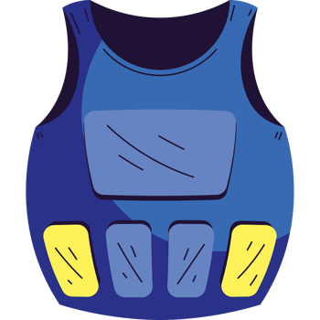 bulletproof police protection png