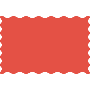 red rectangle frame geometric shape png