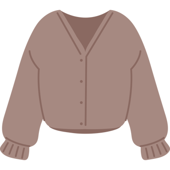 spring clothes brown sweater png