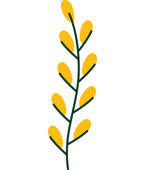 yellow leaf nature element png