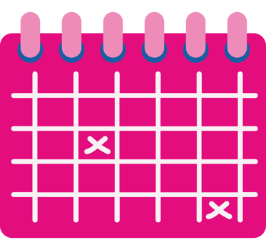 calendar office supplies isolated png