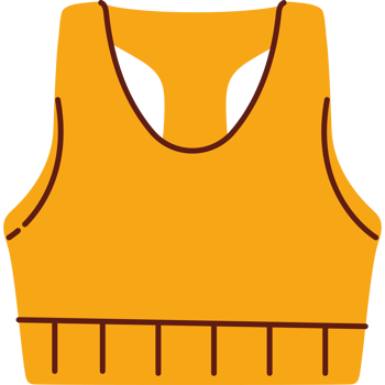 crop top sportswear png