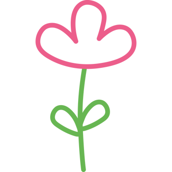 flower and leaf hand drawn png