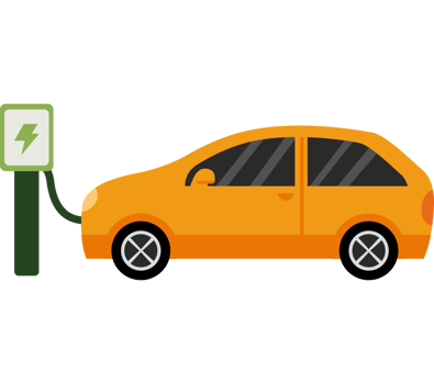 EV charger for electric cars png