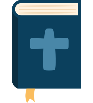 blue holy bible png