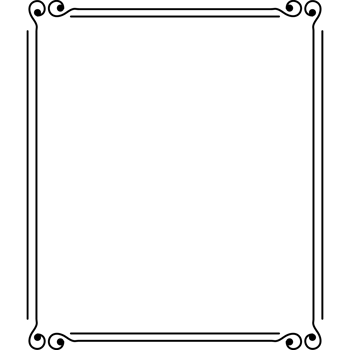 elegant frame square shape png