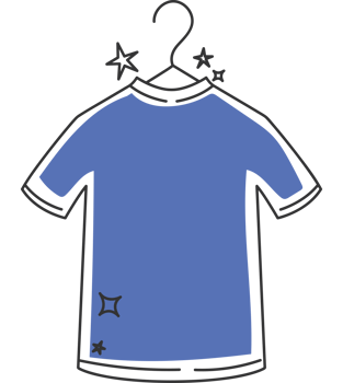 blue t shirt png