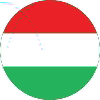 Circle Hungary Flag Europe Country vector