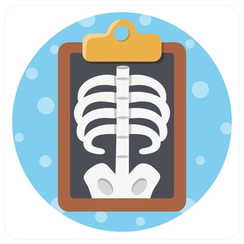 Xray icon concept vector