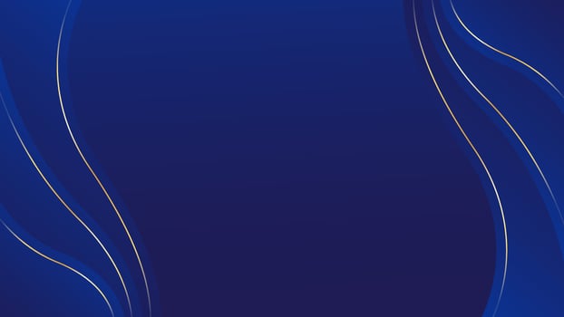 Minimalist blue luxury background vector