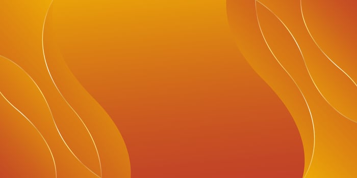 an orange and yellow background with wavy lines vector