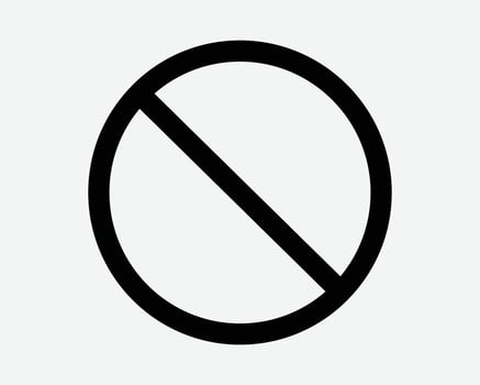 Prohibition Round Icon Parking Not Allowed Cannot Deny Denied Forbidden Disallowed Disallow Road Traffic Sign Restriction Restricted Access vector