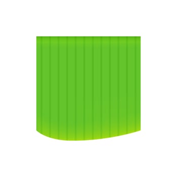 banana leaf cut out, banana leaf green fresh for placing thai dessert wrap, illustration banana leaf for foods package natural vector