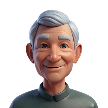 quintessential tropical Portrait of an elderly man with deep wrinkles, a weathered face, and a kind smile, lit by soft, diffused natural light, in the style of a hyperrealistic photograph artisan png