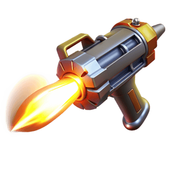 vibrant rare A powerful, energy based weapon firing a beam of light that tears through the fabric of space. Bright, intense lighting. Space opera style png