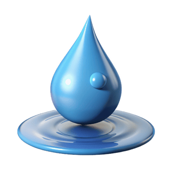 immaculate melancholic avant garde A single raindrop splashing in a puddle, high speed photography, abstract and artistic style luxury png