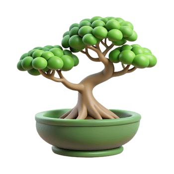 dramatic traditional A bonsai tree, intricate details, minimalist style, soft lighting genuine png