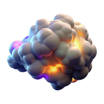 gorgeous distinctive A cloud of swirling, iridescent smoke, illuminated by a dramatic, chiaroscuro lighting, in a Baroque style png