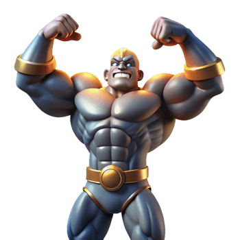 mesmerizing exceptional A powerful titan holding up the sky, dramatic lighting, epic and imposing, comic book style png