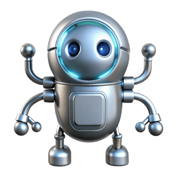 radiant memorable A single, sleek silver nanobot with intricate glowing circuitry, viewed under an electron microscope, with dramatic chiaroscuro lighting png