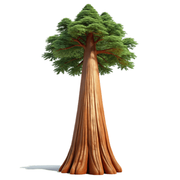 exceptional vintage A giant sequoia tree reaching towards the sky, towering and majestic, landscape photography, nature s power theme ultra HD png