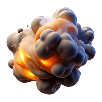 signature contemporary A dynamic composition of swirling smoke and dust particles, illuminated by a dramatic, directional light source artisan png