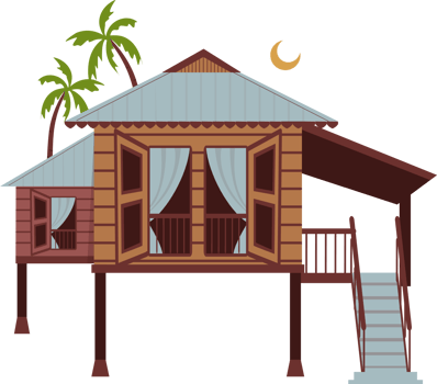 Malaysia traditional house png