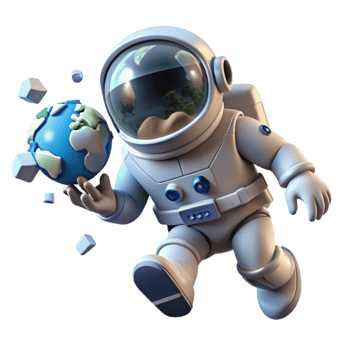 magnificent tranquil coastal A lone astronaut floating in space, a shattered visor reflecting a distant Earth, dramatic lighting, realistic style crisp png