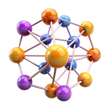 exemplary coastal A network of interconnected nodes pulsing with data, forming a complex web, lit by dynamic, shifting colors, in an abstract, data visualization style sharp png