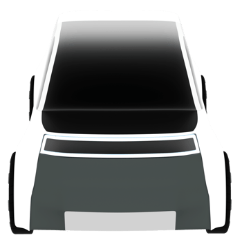 3d render futuristic pickup truck with transparent background png