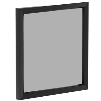 3d render black tilt turn window open with transparent wallpaper png