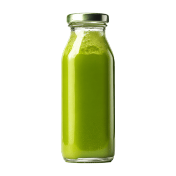 Refreshing green juice beverage png