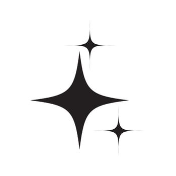 star sparkle icon. shining star icon. vector