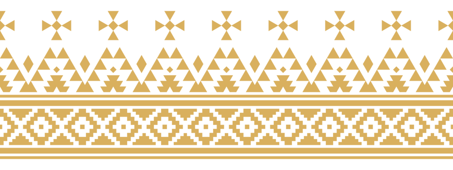 Tribal Aztec Stripe with Ethnic Geometric Texture and Decorative Border Style. png