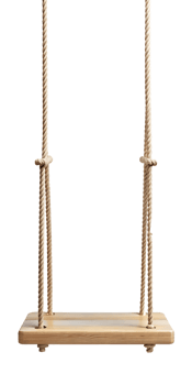 relaxing wooden swing png