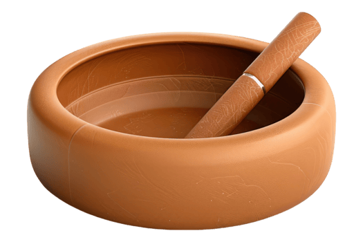 Ashtray isolated on transparent background png
