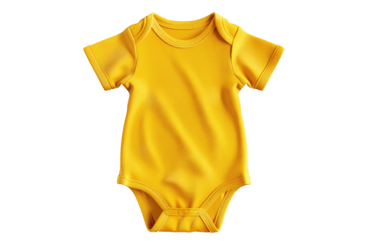Babys onesie isolated on transparent background png
