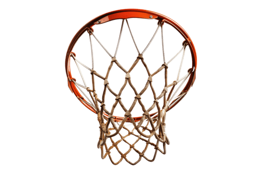 Basket ball hoop isolated on transparent background png