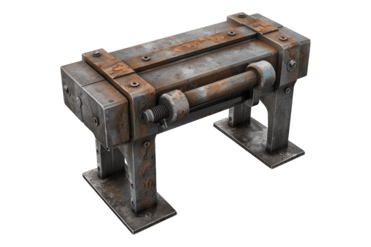 Bench vise isolated on transparent background png