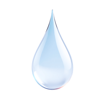 Blue water drop icon. png