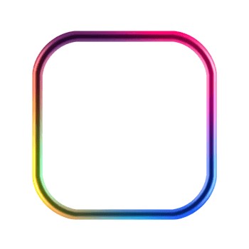 Colorful stroke square stripe object. png