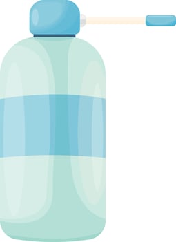 Medical Irrigation Bottle vector