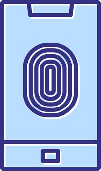 Fingerprint Icon Symbol Art vector