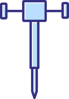 Driller Icon Symbol Art vector
