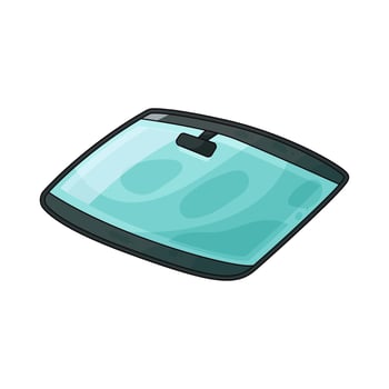 Car Windshield illustration vector