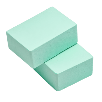 Two mint green blocks of soap png