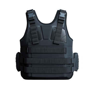 High-Quality Tactical Body Armor Vest for Security and Protection png