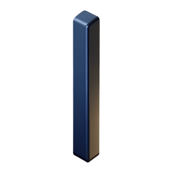 striking abstract Vertical line, thick single-weight stroke, black. Crisp edges, minimal design with Scalable Design. perfect clarity png